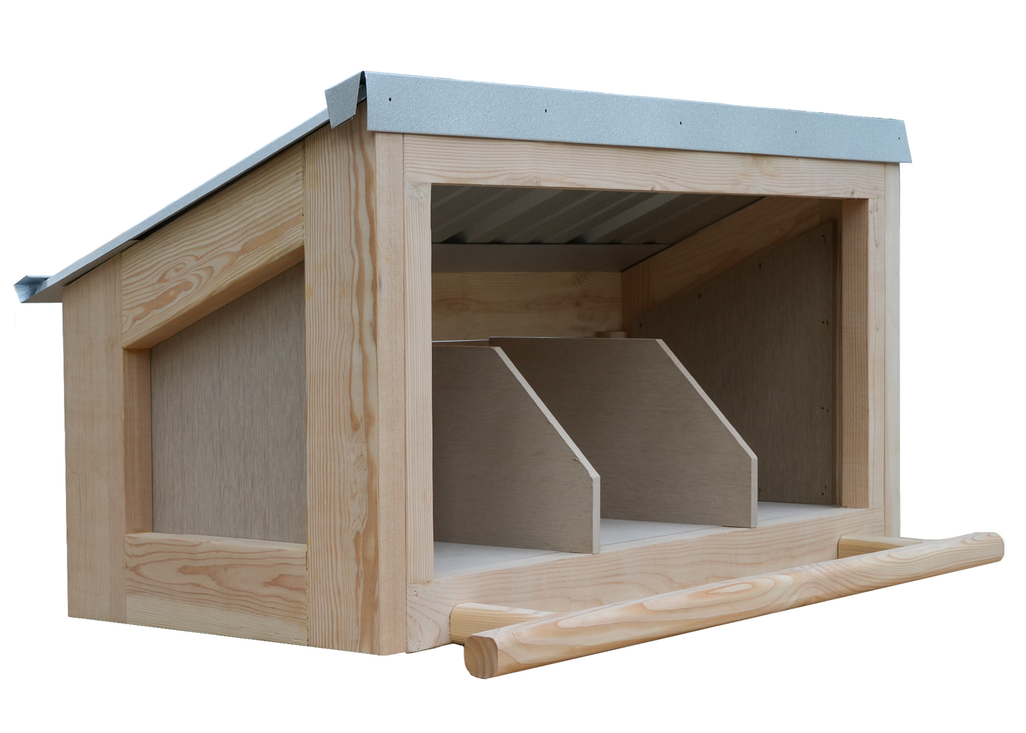Carolina Coops Triple Nest Box Egg Hutch - 261887890118