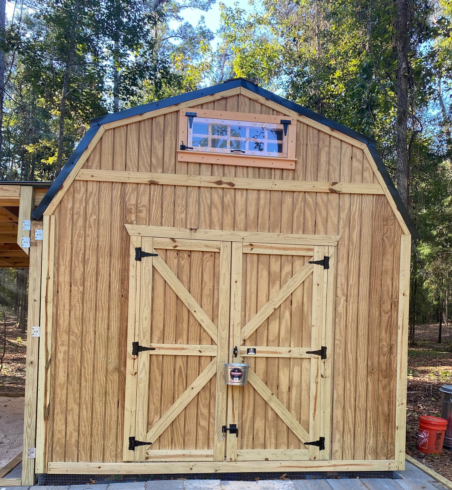 Carolina Coops Pre-Hung Chicken Coop Window - C-PHHW-3-B