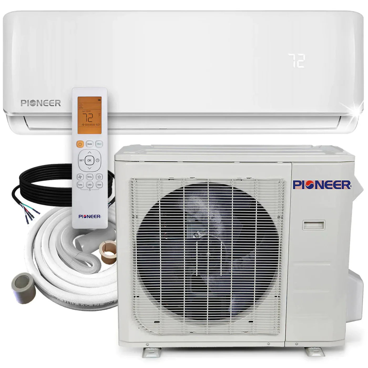 Pioneer 30,000 BTU 18.6 SEER Ductless Mini-Split Inverter - WYS030GMFI20RL-25