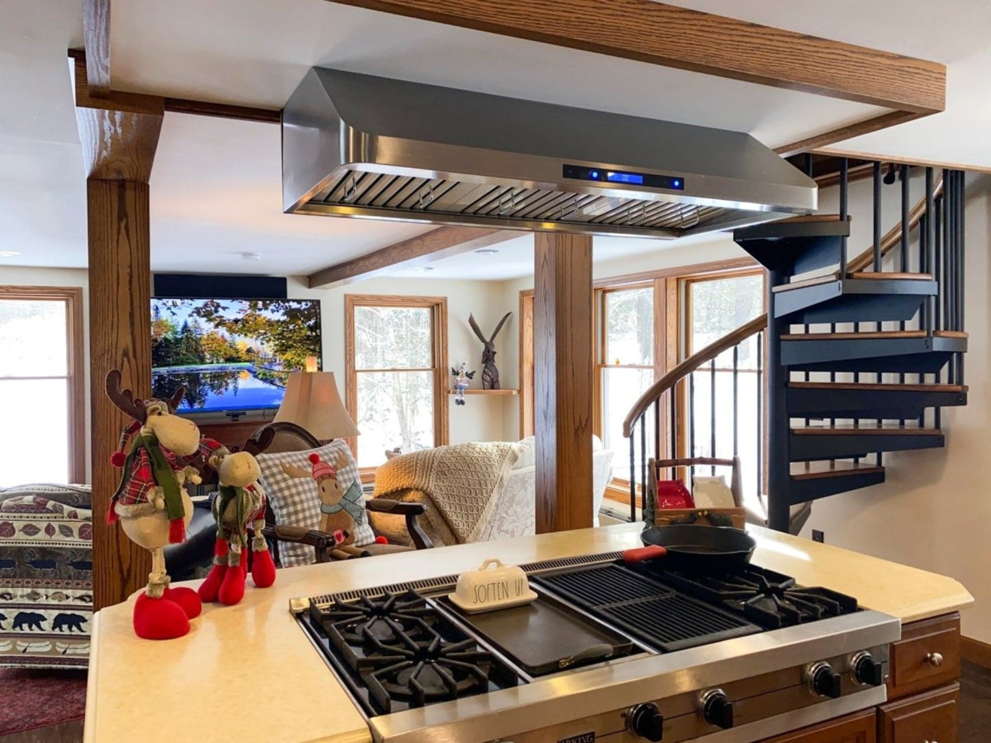 Proline Ductless Convertible Under Cabinet Vent Hood - 900 CFM in Stainless Steel with modern Control Panel - PLJW 113