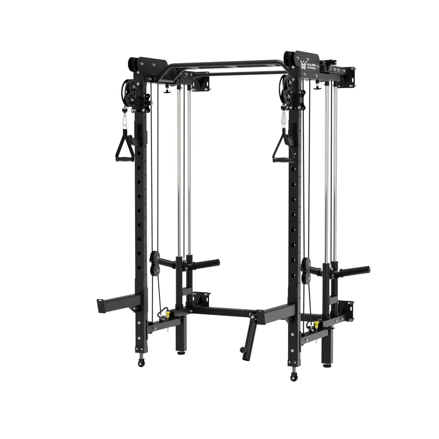 MAJOR FITNESS All-In-One Home Gym Folding Power Rack Lightning F35 - F35BL