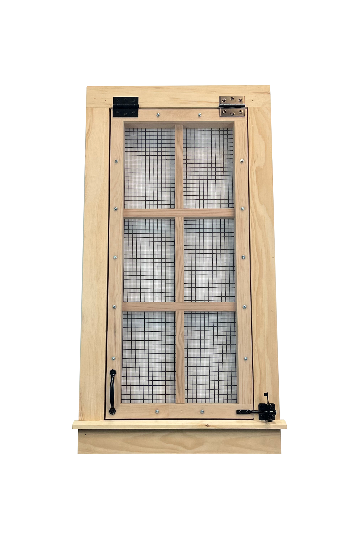Carolina Coops Pre-Hung Chicken Coop Window - C-PHHW-3-B